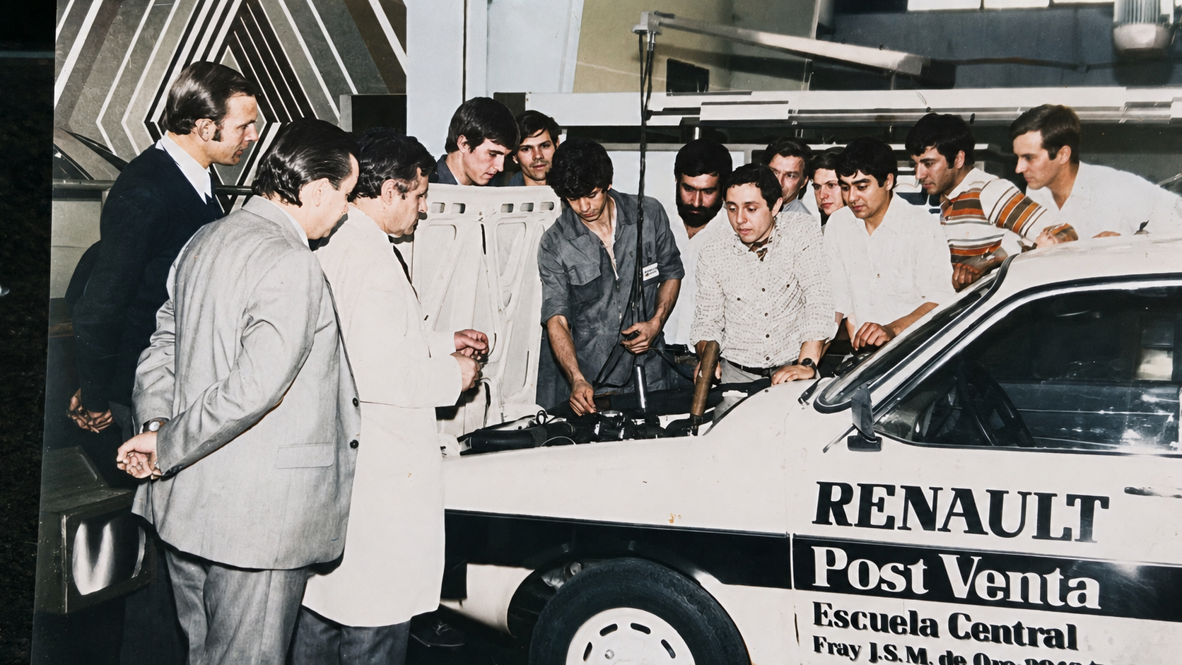 Mario Nöller en capacitación Renault Buenos Aires